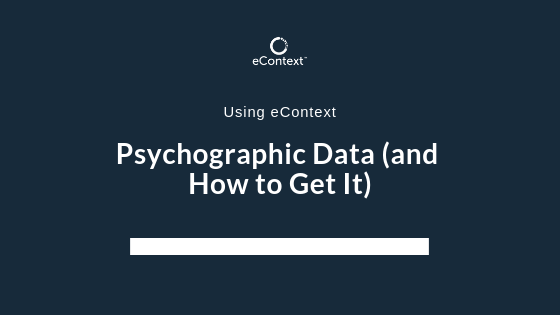 psychographic data